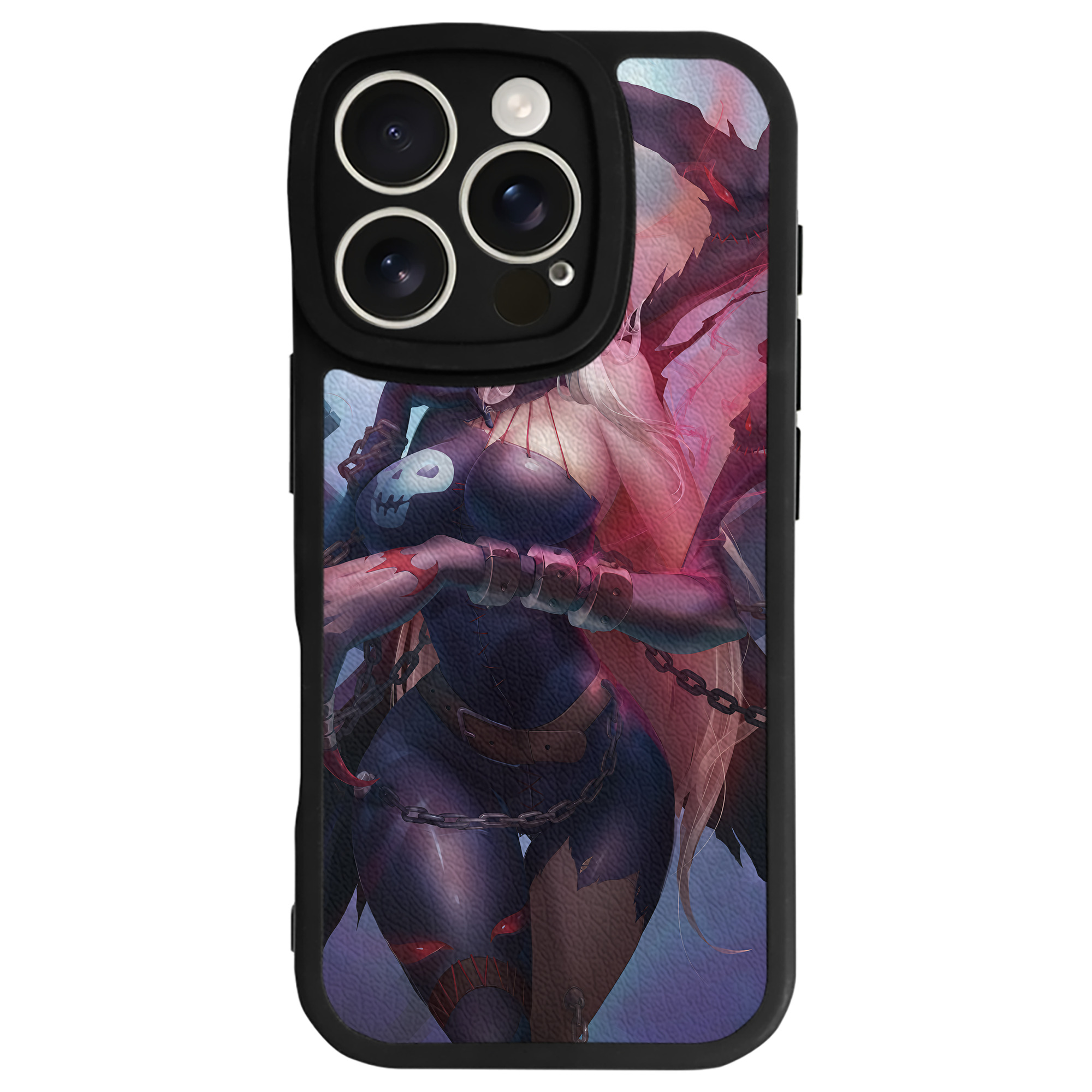（画像用） Digimon デジタルモンスター/デジモン 【iPhone 16シリーズ対応】シリコンスマホケース（レザー調） 材質：シリコン
